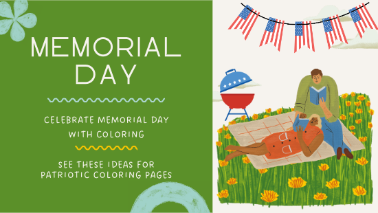 Patriotic Coloring Pages for Memorial Day
